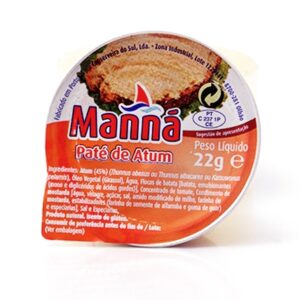 Manna Tonijn Paté 4 stuks 22 gr-0